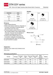 DTA123YUAT106 datasheet.datasheet_page 1