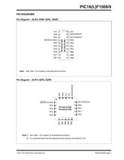 PIC16F1509-I/SS 数据规格书 3