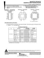 74AHCT32PWR 数据规格书 1