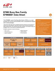 EFM8BB10F8I-A-QFN20R 数据规格书 1