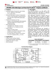 LMX2485ESQ/NOPB 数据规格书 1