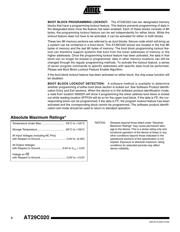 AT29C020-90PI datasheet.datasheet_page 4