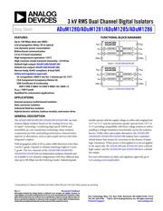 ADUM1250ARZ-RL7 Datenblatt PDF
