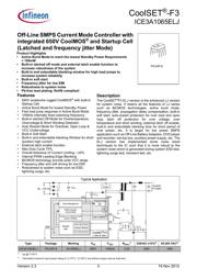 ICE3A1065ELJ datasheet.datasheet_page 3