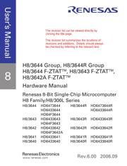 HD64F3642AH datasheet.datasheet_page 3