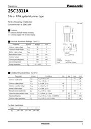 2SC3311A datasheet.datasheet_page 1