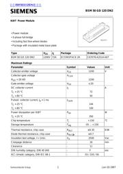 BSM50GD120DN2 数据规格书 1