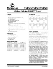 TC1426COA713 Datenblatt PDF