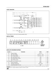M74HC4543TTR 数据规格书 3
