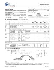 CY7C1061AV33-12ZXI datasheet.datasheet_page 3