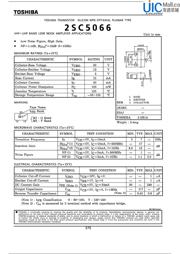 2SC5066 datasheet.datasheet_page 1