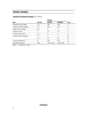 2SD669 datasheet.datasheet_page 2