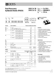 DSEI2X30-06C 数据规格书 1