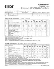 ICS853111AV-01LF datasheet.datasheet_page 4