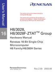 HD64F3028F25V 数据规格书 3