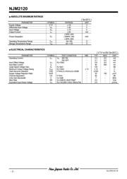 NJM2120 datasheet.datasheet_page 2