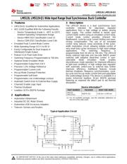 LM5119PSQX/NOPB Datenblatt PDF