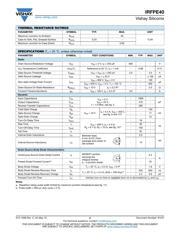 IRFPE40PBF datasheet.datasheet_page 2