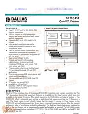 DS21Q43A datasheet.datasheet_page 1