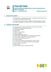 TDA18273HN datasheet.datasheet_page 1