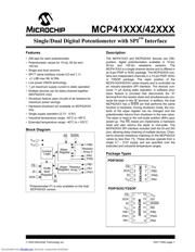 MCP41100 datasheet.datasheet_page 1
