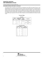 SN74HC259 datasheet.datasheet_page 2