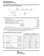 SN74HC259 datasheet.datasheet_page 4