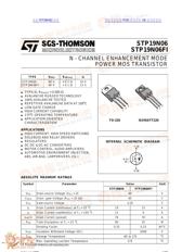 STP19N06 datasheet.datasheet_page 1