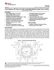 TPS51220RHBR Datenblatt PDF