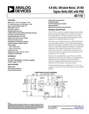 AD7192BRUZ datasheet.datasheet_page 1