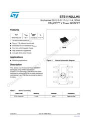 STS11N3LLH5 datasheet.datasheet_page 1