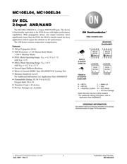 MC100EL04DG datasheet.datasheet_page 1