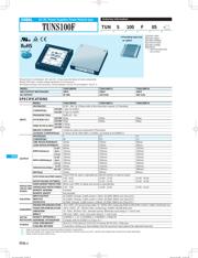 TUNS100F12 数据规格书 1