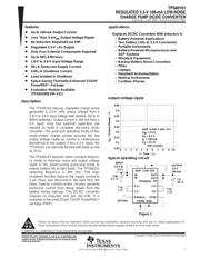 TPS60101PWPG4 数据规格书 1