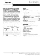 ISL84715IHZ datasheet.datasheet_page 1