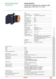 XB5AW35G5 datasheet.datasheet_page 1