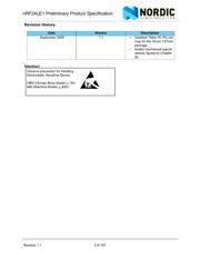 NRF24LE1F16Q32 数据规格书 3