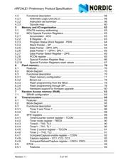 NRF24LE1F16Q32 数据规格书 5