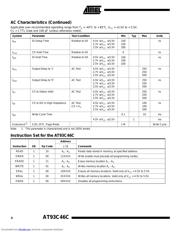 AT93C46C datasheet.datasheet_page 4