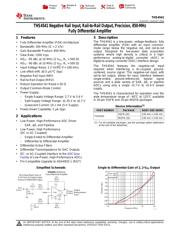 THS4541 datasheet.datasheet_page 1