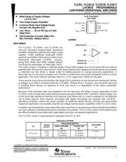 TLC251BCP Datenblatt PDF