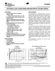 TPA2008D2PWPG4 数据规格书 1