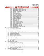 W25Q64FWSSIQ datasheet.datasheet_page 4