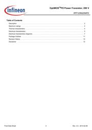 IPP126N10N3 G datasheet.datasheet_page 3