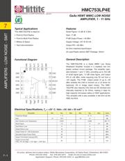 HMC753LP4ETR 数据规格书 3