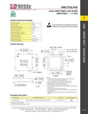 HMC753LP4ETR 数据规格书 6