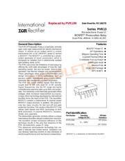 PVR1300 datasheet.datasheet_page 1