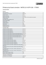 MSTB 2,5/4-STF-5,08 1778001 数据规格书 2