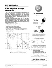 MC7905CD2TG Datenblatt PDF