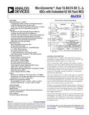 ADUC834BSZ Datenblatt PDF
